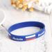 Yardwe 5pcs Russia Silicone Bracelet - Country Flag Wristband for Sports & Football Fans - Buy Online on GoSupps.com