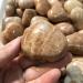 Home Natural Orange Moonstone Heart Stone Specimen Spiritual Crystal Ornament 1pcs Full of Texture (Size : 200-250g) - Buy Online on GoSupps.com