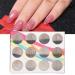Shop 12 Grids 3D Steel Ball Nail Art Kit - Mini Metal Balls & DIY Manicure Tools for Fashionable Designs - Buy Online on GoSupps.com