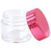 Beauticom 7g Thick Wall Clear Acrylic Jars - Leak Proof for Cosmetics & Beauty | 72 Pieces with Metallic Rose Pink Gold Lids - Buy Online on GoSupps.com