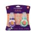 Clevamama Clevafeed Fruit Pacifier - Silicone Multi-Coloured Twin Pack (2x) | 50g - Perfect for Baby's Healthy Snacking | International Shipping Available - Buy Online on GoSupps.com