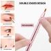 Unaone 2 Pack Retractable Lip Brushes - Dual-Ended Makeup Brush for Lipstick & Lip Gloss - Rose Gold/Pink - Buy Online on GoSupps.com