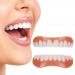 Iksvmsi's prostheses fake teeth dentures for plug in men 1 pair of false teeth veneers veneers teeth for plug in of course temporary denture for bad teeth