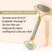 Jade Roller & Gua Sha Facial Tool - Reduce Puffiness | Skin Care Massager for Face Eyes & Neck - Shop Internationally - Buy Online on GoSupps.com