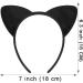 COCIDE Cat Ears Headbands Taylor Party Decorations Headbands for Girls Gabby Dollhouse Party Favors Birthday Supplies for Women Halloween Hair Accessories Hair Hoops Costume (Black Cat) - Buy Online on GoSupps.com
