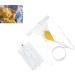 Buy Wearable Silicone Urine Collector - 1000ml Female Urination Device for Travel & Incontinence | Perfect for Elderly Camping and Bedridden Women - Buy Online on GoSupps.com