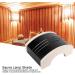 Stainless Steel Sauna Light Cover - Anti-Explosion Lamp Shade for Sauna Rooms - Sauna Accessories and Supplies for Safety and Durability - Buy Online on GoSupps.com