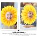 Alipis 2pcs Sunflower Headgear Sunflower Headdress Sunflower Hat Hood Daisy Crown Child Silk Cloth Prom - Buy Online on GoSupps.com