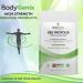 Bodygenix BEE Propolis 1000mg 60 Capsules - Natural Antibiotic for Fighting Infections - 60 Count - Buy Online on GoSupps.com