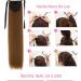 Hair Chignon 22/34 Inch Ponytail Extension Straight Hair Wig Bow Hair Band Synthetic Ponytail Women Extra Long Hair Extensions Messy Bun Hair Piece (Color : 07 Size : 34inches) - Buy Online on GoSupps.com