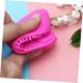 Cabilock Silicone Tool Brush Cleaner Mat Brush Cleaning Pad Brush Washing Mat Makeup Brush Cleaning Tool Heart-shaped Cleaning Supplies 8X8.5cm Rosy - Buy Online on GoSupps.com