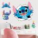 Lilo and Stitch 3D Wall Stickers - Kids Cartoon Decals for Nursery and Bedroom Decor | 16.5X23.6 inch - Buy Online on GoSupps.com