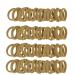 100 Pack Seamless Cotton Elastic Hair Ties for Women - Sand | Ponytail Holders for Thick Hair - No Crease, No Damage, Stretch Hair Accessories - Buy Online on GoSupps.com