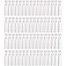 Buy Lurrose 50 Pack Mini Glass Perfume Sample Bottles - 1ml Empty Bottles for Essential Oils & Aromatherapy - Perfect for Home & Travel - Buy Online on GoSupps.com