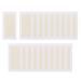 Harayaa 20 pieces of facial wax wax strips ready-to-use disposable hair removal gentle and grays for eyebrows arms chin face yellow