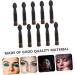 Baluue 10pcs Double Ended Eye Shadow Stick Eyeshadow Sponge Makeup Applicator Beauty Sponges Plastic Black - Buy Online on GoSupps.com
