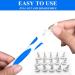 Q Grips Earwax Removal-Spiral Ear Wax Removal Tool Reusable Earwax Removal Kit Safe Ear Cleaner with 16 Pcs Soft and Flexible Replaceme - Buy Online on GoSupps.com
