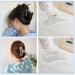 CHAOBANG 4 pcs Transparent Hair Clips - Strong Hold Interlocking Clips for Thick/Fine/Thin Hair - Women's Large and Small Hair Clips - Buy Online on GoSupps.com