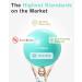 Tumaz Birth Ball - Birthing Ball for Pregnancy & Labor - Including Birthing Ball/Peri Bottle/Yoga Strap/Non-Slip Socks - Pregnancy Ball for Exercises Set with Quick Foot Pump & Instruction Poster M (58-65 cm) Birth Ball Set - 02. Green - Buy Online on GoSupps.com