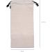 4 Pack Beige Shoe Dust Bags - Washable Flannel Pouches for Travel and Home Storage - 8x17 Inch (Pack of 4) - Buy Online on GoSupps.com