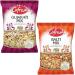 Snack Bundle With Cofresh Gujarati Lentil & Peanut Mix Bag 325g and Balti Mix 325g (2 Pack)