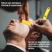 Platine Ergonomic Stainless Steel Straight Razor - Premium Barber Razor with 10 Extra Blades for Personal & Professional Use - Yellow - Buy Online on GoSupps.com