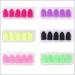 Phantomsky 10-Piece Nail Polish Remover Clips Set | Durable & Reusable Gel Nail Art Tools | UV Light Compatible | Yellow - Buy Online on GoSupps.com