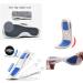 Men's Adjustable Diabetic Slippers Orthopedic with Memory Foam Insoles - Blue 7.5 Wide - Buy Online on GoSupps.com