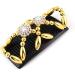 Kitchen-dream Magic Beads Hair Comb Set - 3pcs Elastic Double Clips for Women and Girls Hairstyling - DIY Hair Accessory Tool - Buy Online on GoSupps.com