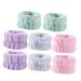 Didiseaon 8pi ces Lot de Bandeaux de Lavage de Visage Peluche Prot gent les Poignets et Gardent les Bras au Sec