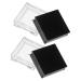 FRCOLOR Makeup Pallette 4pcs Box Eye Shadow Box Travel Makeup Case Mini Lipsticks Makeup Pallete Lipstick Case Blush Make up
