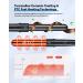 CkeyiN 5 in 1 Ceramic Curling Iron Set | Interchangeable Barrels | Adjustable Temperature | Hair Curlers for All Hair Types | Black - Buy Online on GoSupps.com