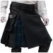 Kilt men Scottish Original Set Scottish Kilt red checked patchwork medieval Scotland fold skirts Classic cut regular streetwear men scottish skirt punk breathable black 4xl