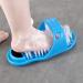 HOUKAI Shower Foot Scrubber Massager - Exfoliating Wash Slipper for Spa Experience - 1PC - Buy Online on GoSupps.com