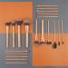 Spot Rose Gold Brushed 20 Makeup Brush Set | Essential Eyeshadow Blush & Highlighter Tools for Beginners - International Shipping Available - Buy Online on GoSupps.com