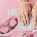 Bol de plong e pour ongles bac de manucure pour la maison | Bol ergonomique en silicone pour soins des ongles en d placement la maison au spa et au salon Rose - Buy Online on GoSupps.com