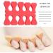 Guangcailun Toe Separator & Nail Divider Tool - Art Fo Divider & Manicure Sponge - 1 Pair Purple - Salon Supplies for Perfect Nails - Buy Online on GoSupps.com