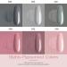 Bridesmaid Beauty Nude Gray Pink Dip Powder Nail Kit - 6 Colors French Manicure Set | No LED Lamp Needed | DIY Home Gifts for Women - Buy Online on GoSupps.com