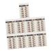 WOONEKY 9 Sheets Waterproof Eyebrow Stickers 6d Hair-like Eyebrows Stickers Imitation Eyebrow Sticker Makeup Brow Sticker Fake Eyebrow Stickers Eyebrow Stencils Eyebrow Stickers