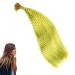 prinfantasy Feather Hair Extensions Hairpieces Feathers Synthetic Hair Extension for Girls Women BZ241 GBBZ241 16 inch