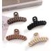JOYOYO 4 Pcs Natural Colors Hair Claw Clips for Women - Strong Hold Non-slip Hair Claws with Comb Teeth - Large Size 4 Inch Chain - Buy Online on GoSupps.com