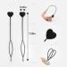 AUEAR 16 Pack Black Hair Beader & Styling Kit - Quick Bead Loader, Automatic Ponytail Maker Tool - Buy Online on GoSupps.com