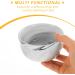 Ipetboom Porcelain Shaving Bowl | Deep Shaving Mug & Cup for Wet Shave - Men's Daily Use - Buy Online on GoSupps.com