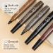 Microblading Eyebrow Pen - Upgrade Your Brows with All-Day Wear 4 Fork Tip & Spoolie Brush - Light Brown - Buy Online on GoSupps.com