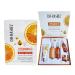 Dr Rashel Vitamin C Skin Care Series Contains Hyaluronic Acid Anti Aging and Collagen Essence ( Pack Of 5 Piece Set ) + 1 Pcs of Vitamin C Silk Mask