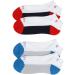 FootJoy Men's ProDry Sports Socks - 2 Pack | White/Blue & White/Red | Comfortable & Durable for All Sports - Buy Online on GoSupps.com