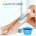 Silicone Wax Pot Liner 2PCs - Reusable Wax Melting Bowls with Spatulas for Hair Removal | Durable Easy-Clean Wax Melt Liner - Buy Online on GoSupps.com