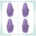WGPFWIG Women's Pastel Purple Wig 27 Inches Long Curly Wavy Hair Synthetic Wig - Perfect for Cosplay, Parties & Halloween - Includes Wig Cap (Pastel Purple) - Buy Online on GoSupps.com