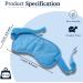 Solayman's Reusable Gel Cooling Eye Mask - Soft Fleece Fabric - for Puffy Eyes, Dark Circles, Migraine Relief - Buy Online on GoSupps.com