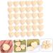 Buy Aboofan 200 Stk Peach Cherz Wooden Heart Pearls - Unfinished DIY Craft Supplies for Valentine's Day & Rustic Projects - Buy Online on GoSupps.com